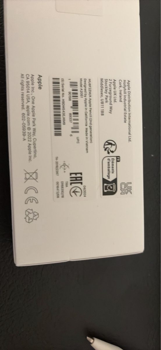 Apple Stifte & Marker: Apple Pencil 2. Generation – Neu und originalverpackt aus Romanshorn von 001000ms 3