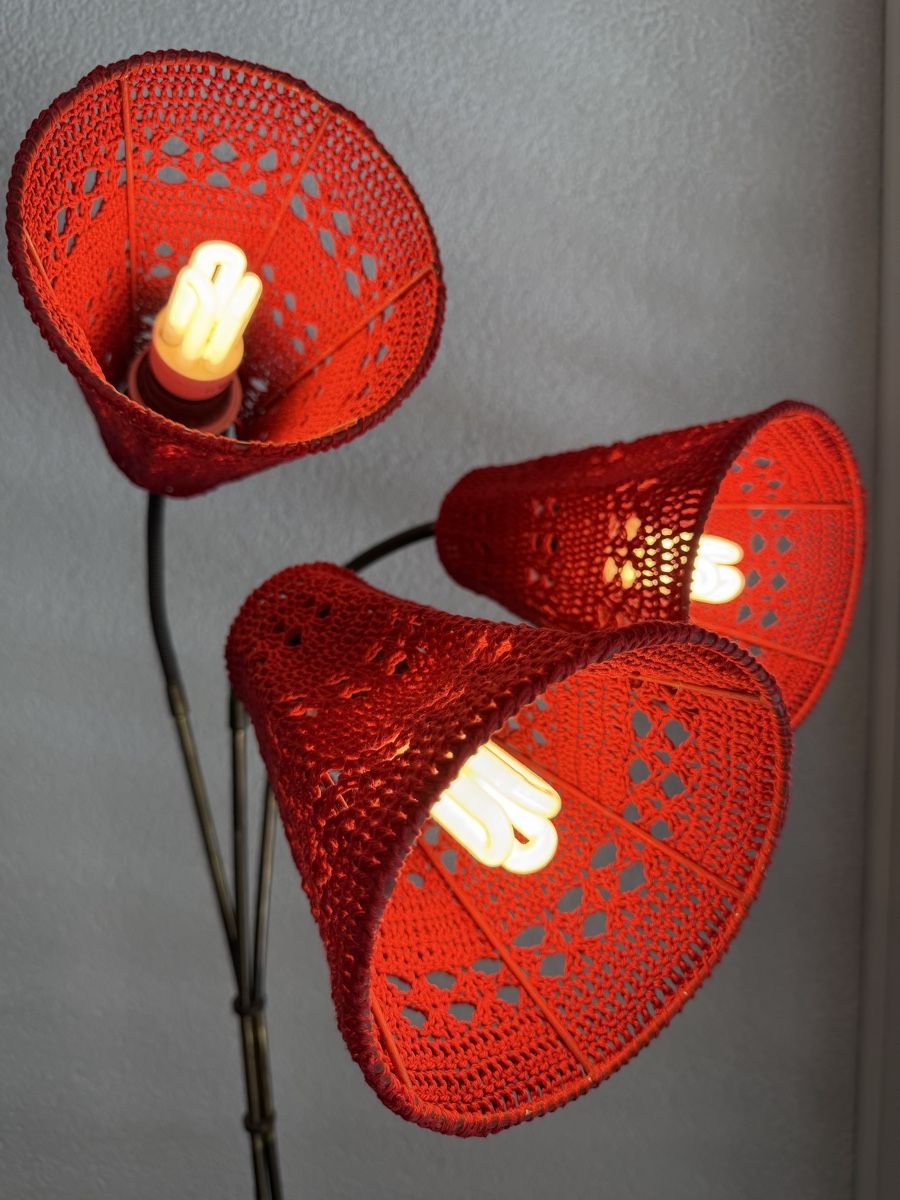 Lampes: Vintage Design Stehlampe Mid-Century – D'occasion à Konolfingen par petzipetz 1