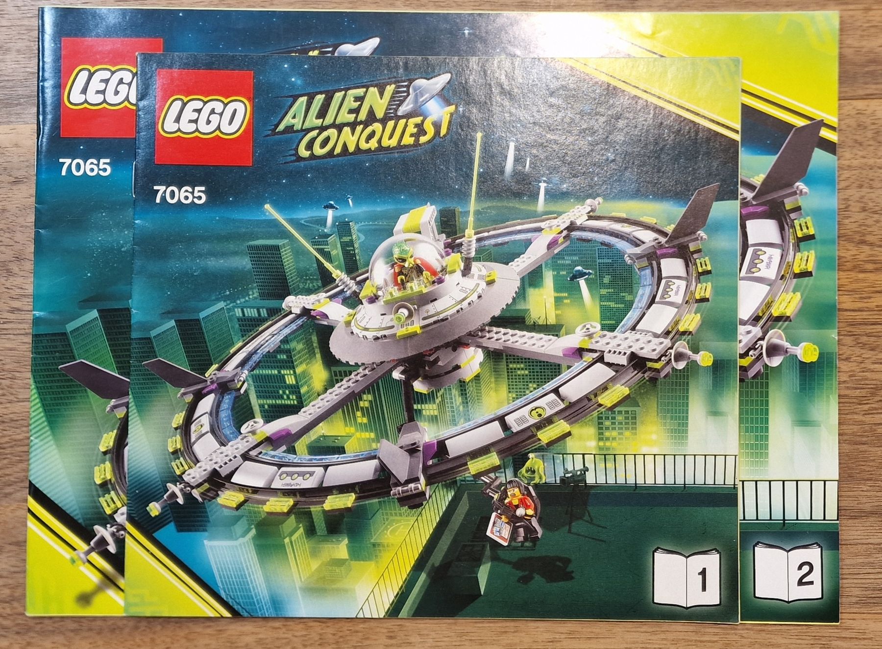 Lego Baukästen: Lego Alien Conquest 7065 - Alien Mothership – Gebraucht aus Zug von
