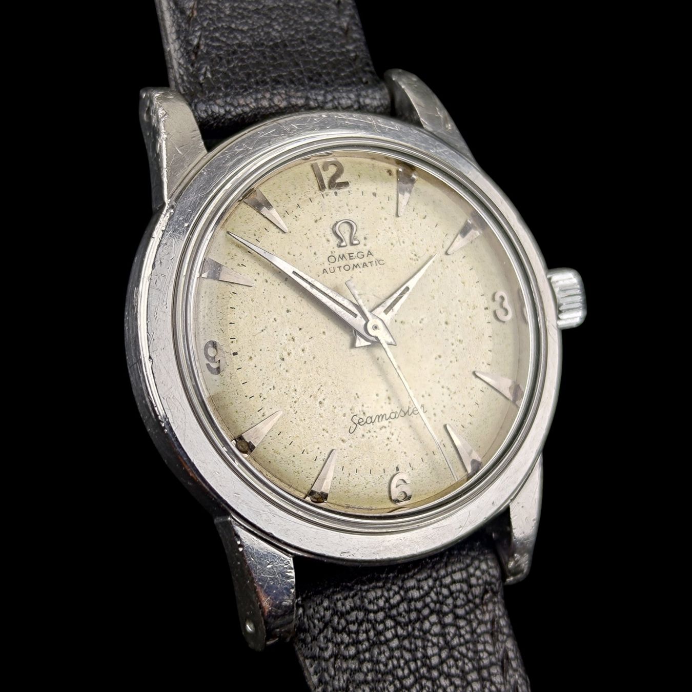 Omega Orologi: Omega Seamaster Automatic Bumper 2577-8 de 1951 Révisée – Usato da Ollon VS venduto da Astiegan 1