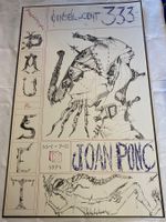 PONC Joan Ausstellungsplakat 1974