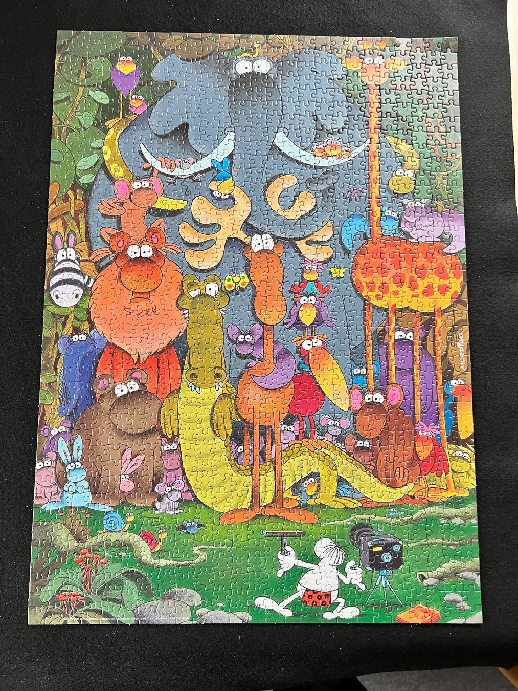 Heye Puzzle: Puzzle Mordillo Photo 1000 Teile – Usato da Allschwil venduto da Istin06