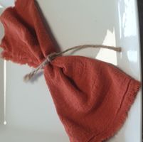 Lot de 95 serviettes terracotta