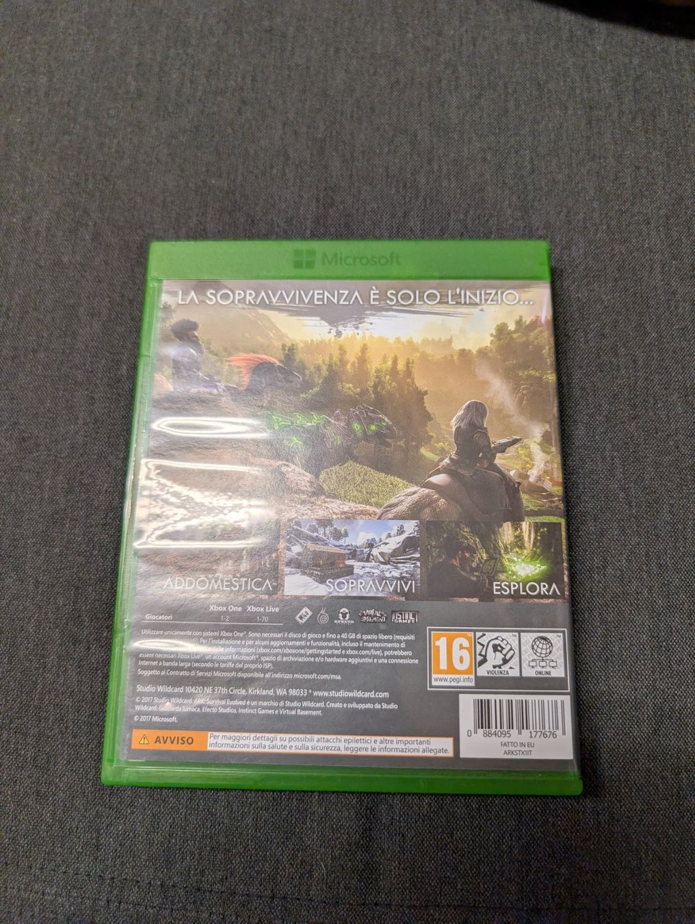 Jeux: ARK Microsoft Xbox one/series x – D'occasion à Giubiasco par Ticinerd 1