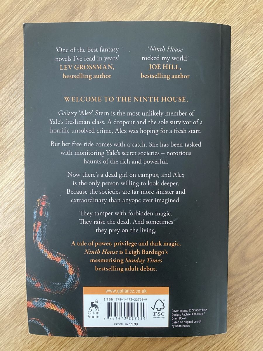 Bücher: Ninth House von Leigh Bardugo – Neu (gemäss Beschreibung) aus Zürich von sev_25mw 1