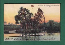 Bootshaus der GIESSENER RUDERGESELLSCHAFT von 1877 - 1904