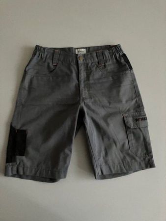 Short de travail gris, taille S - Idéal été!