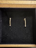 Yannis Sergakis Ohrringe Rosegold 750 mit Diamanten