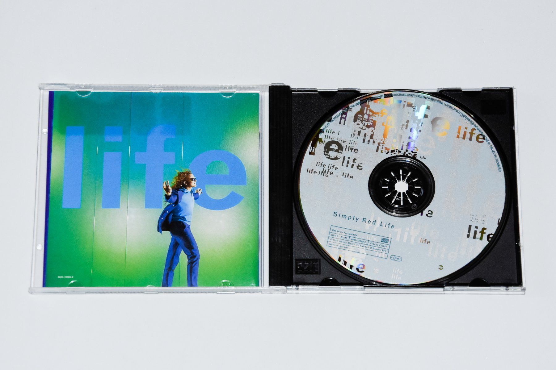 CD: Simply Red - Life – Usato da Belmont-sur-Yverdon venduto da ag97 1