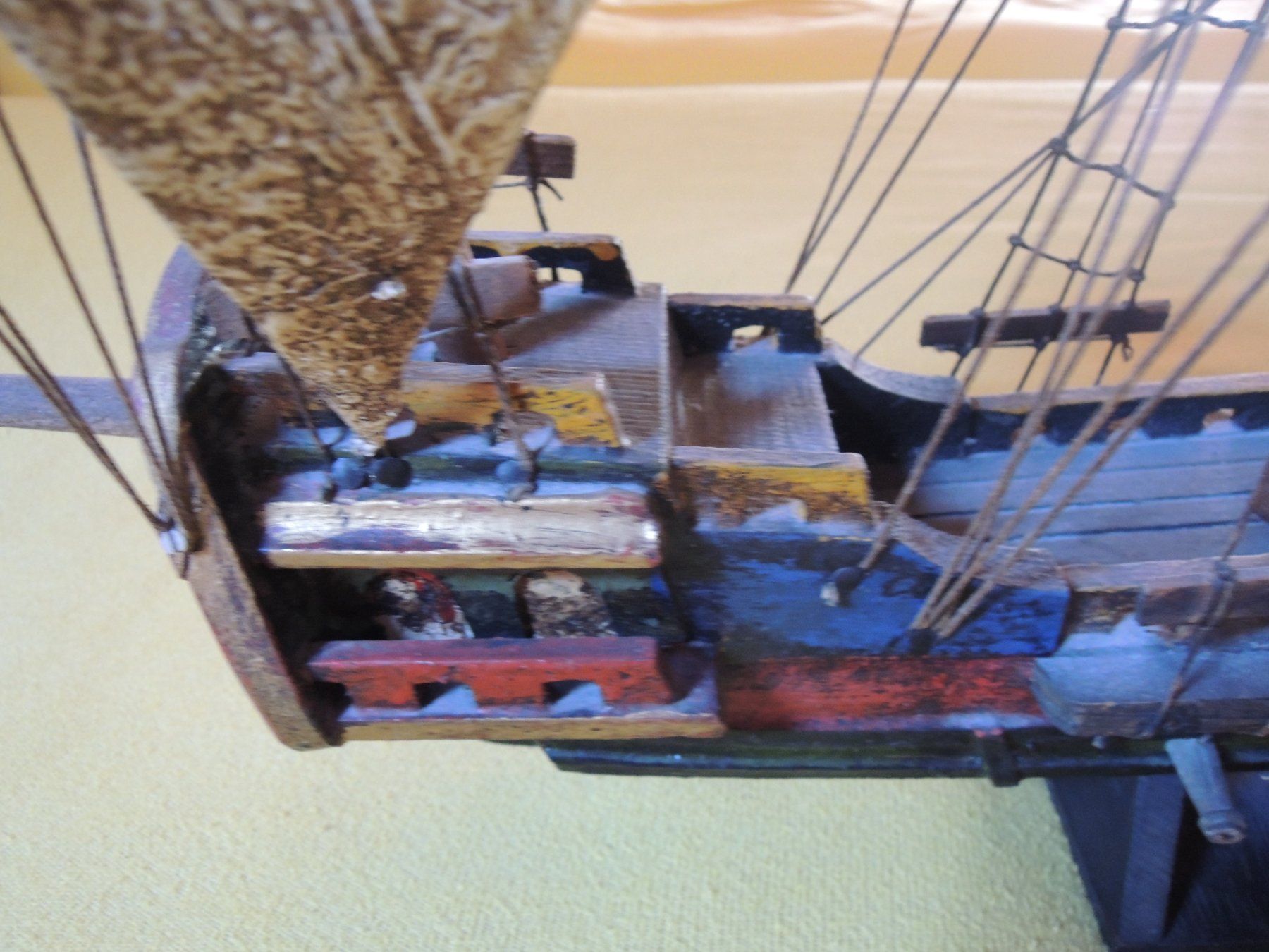 Modellbausätze & Standmodelle: Modelschiff (altes Piratenschiff) Länge 60cm – Gebraucht aus Uznach von rut_xrx5 4