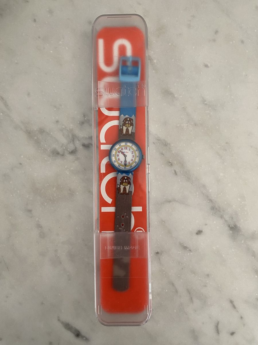Flik Flak Montres: Flik Flak Kinderuhr Bernhardiner – D'occasion à Zürich par RSK8006 2