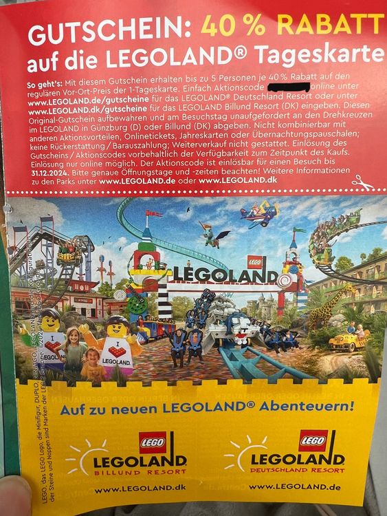 Legoland Berlin Gutschein 2 Fur 1 Download 2022