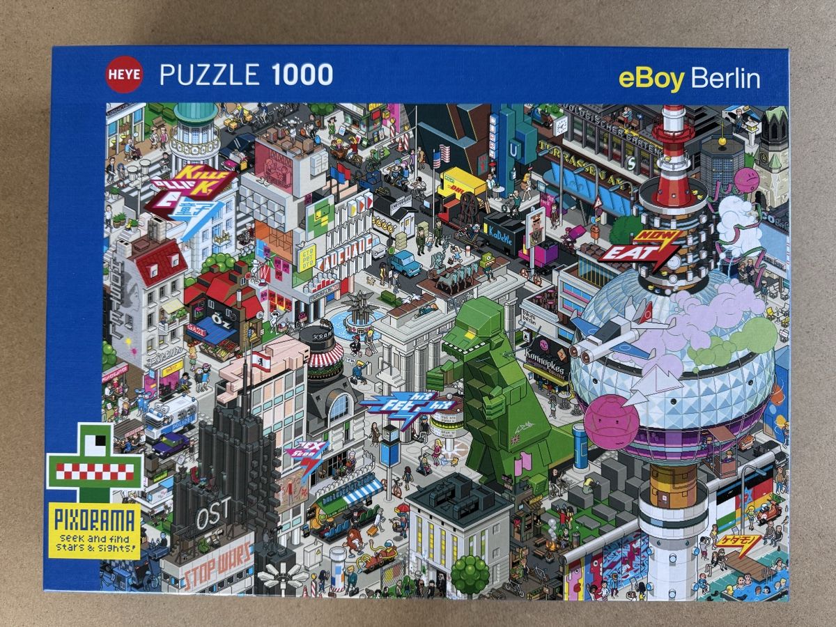 Heye Puzzles: Puzzle Heye 1000 Teile neu – Neuf avec emballage d'origine à Oberlunkhofen par ste_vtj5