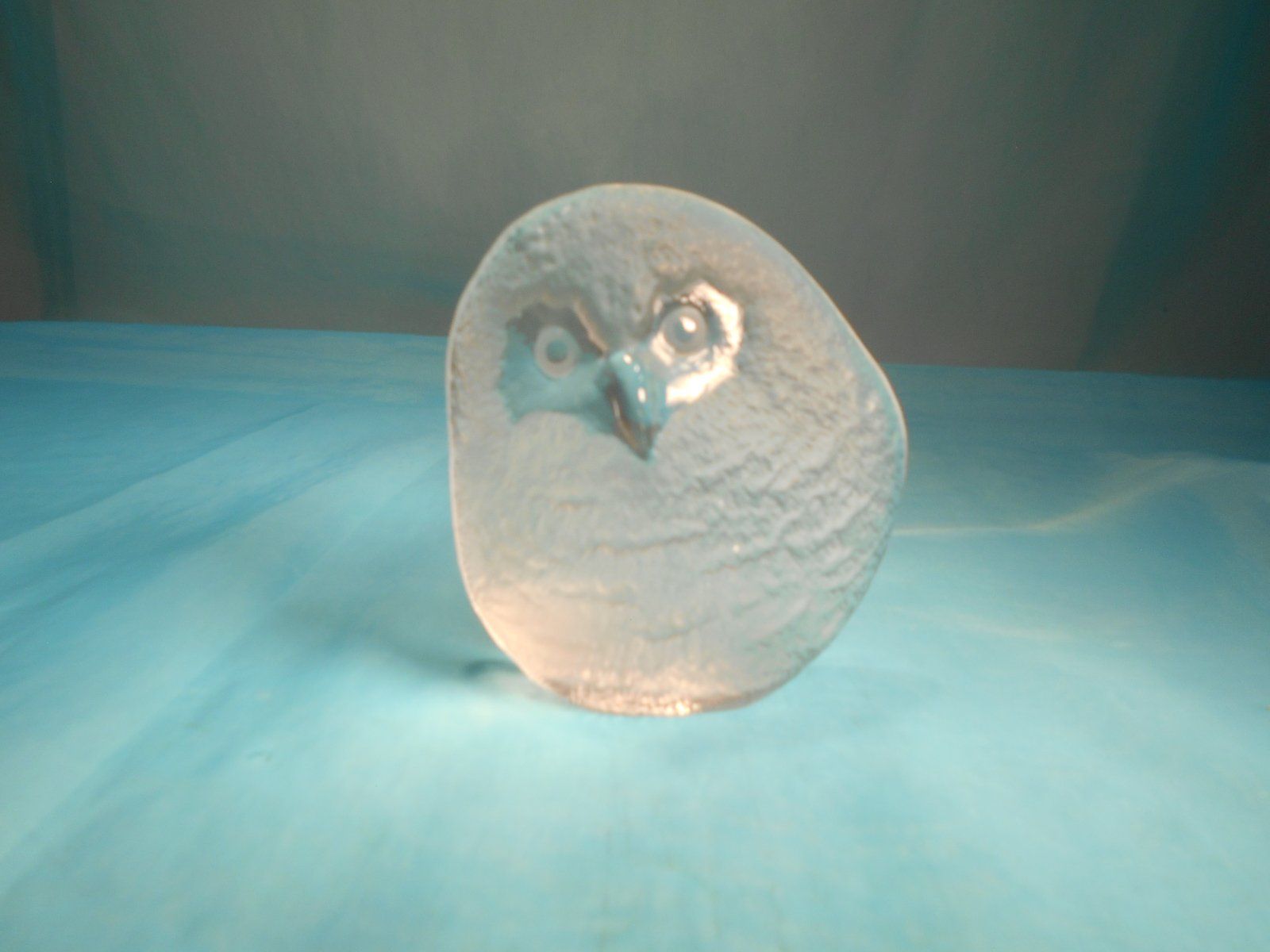 Figuren: Paperweight, Eule, Glas, MATS JONASSON, signiert – Neu (gemäss Beschreibung) aus Bellach von JingleCherry