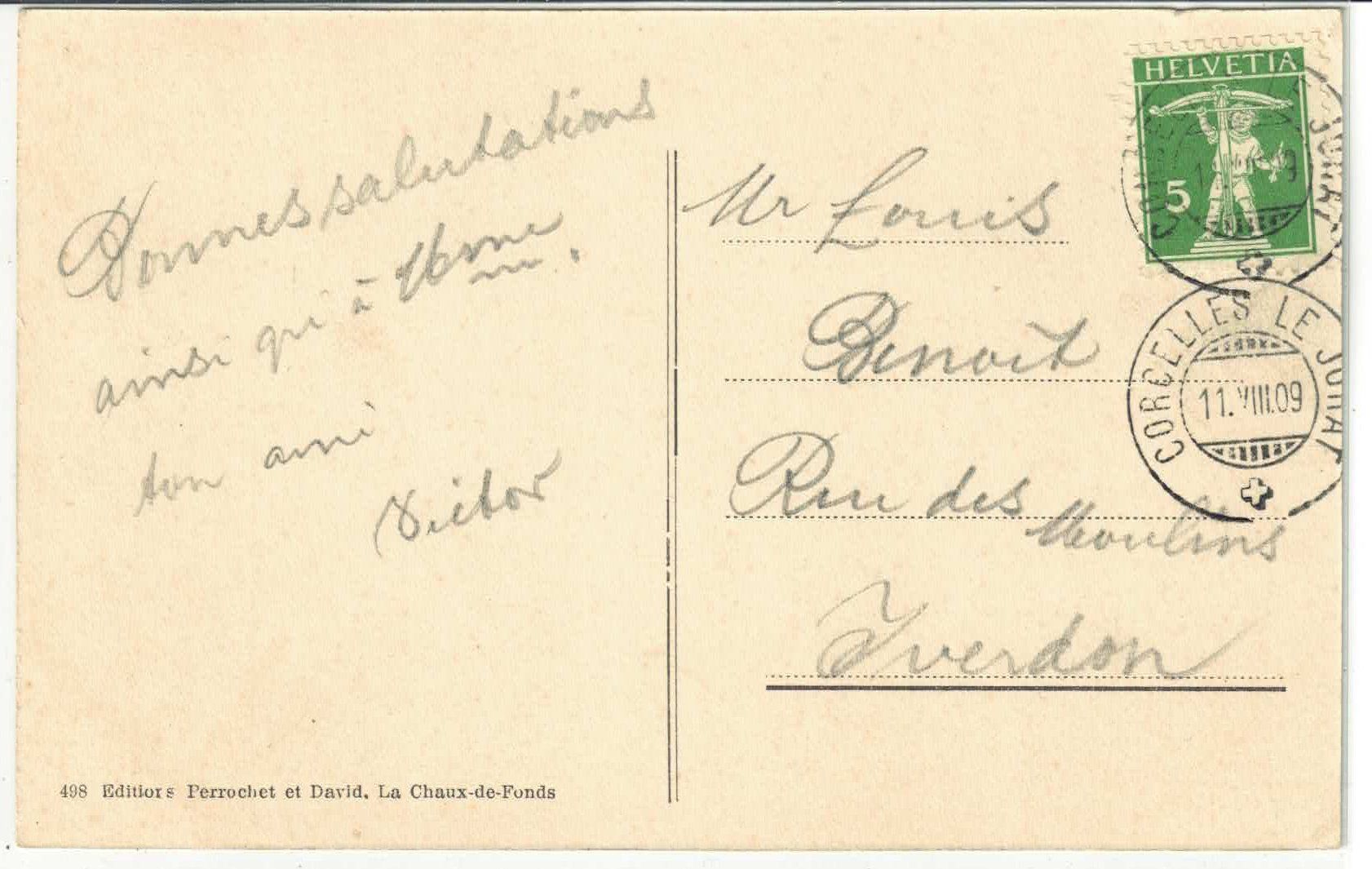 Cartoline postali: A la Montagne - animee – Usato da Ettingen venduto da Kartenplanet 1