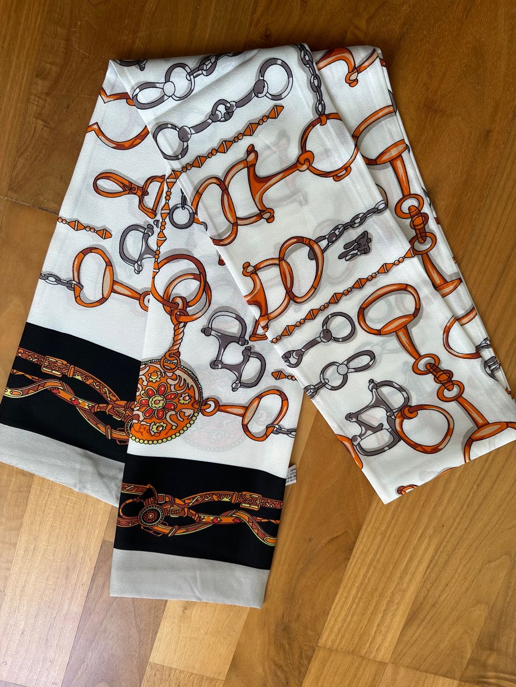 Foulard & Sciarpe: Lässiges Twilly – Nuovo e nell'imballaggio originale da Hittnau venduto da LuxAndMore 2