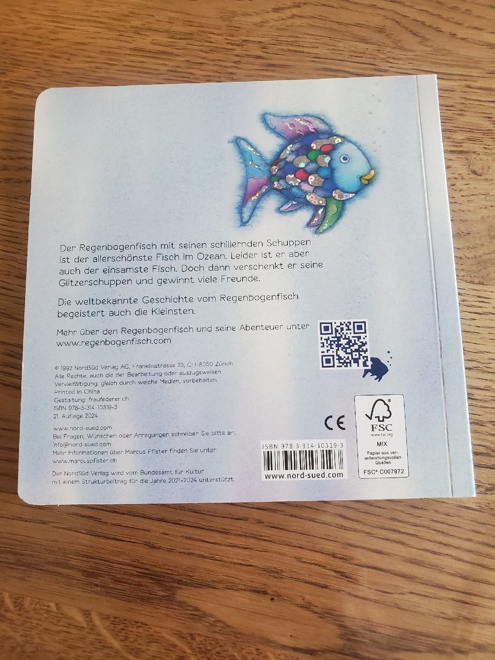 Libri: Der Regenbogenfisch Marcus Pfister  Kinderbuch – Usato da Frauenfeld venduto da BeneFull 1