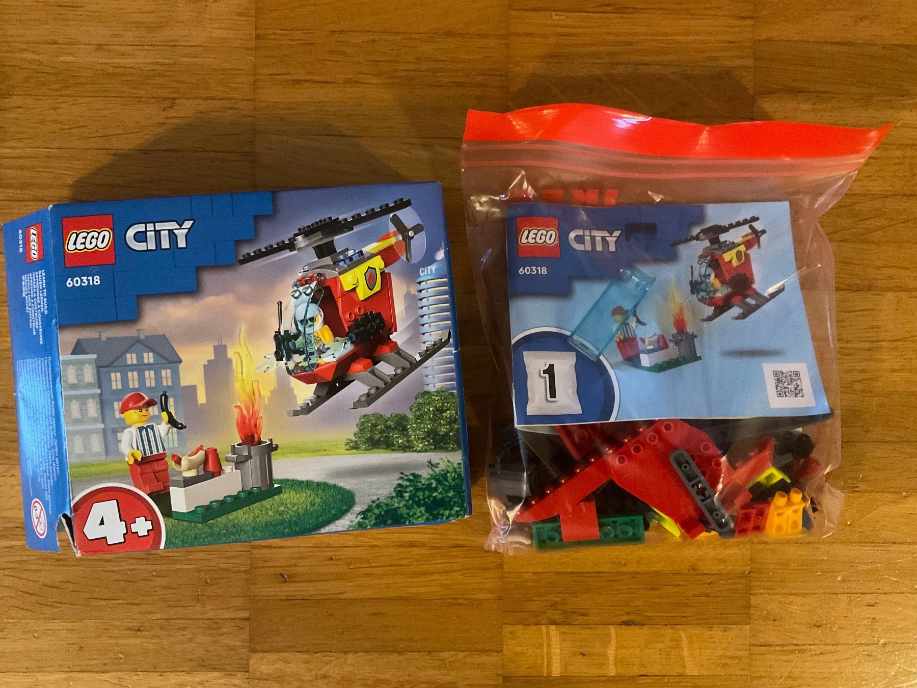 Lego Kit di costruzioni: Lego City Feuerwehrhubschrauber – Usato da Winterthur venduto da Whitefish 2