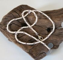 Zucht Perlenkette mit Glasperlen facettiert