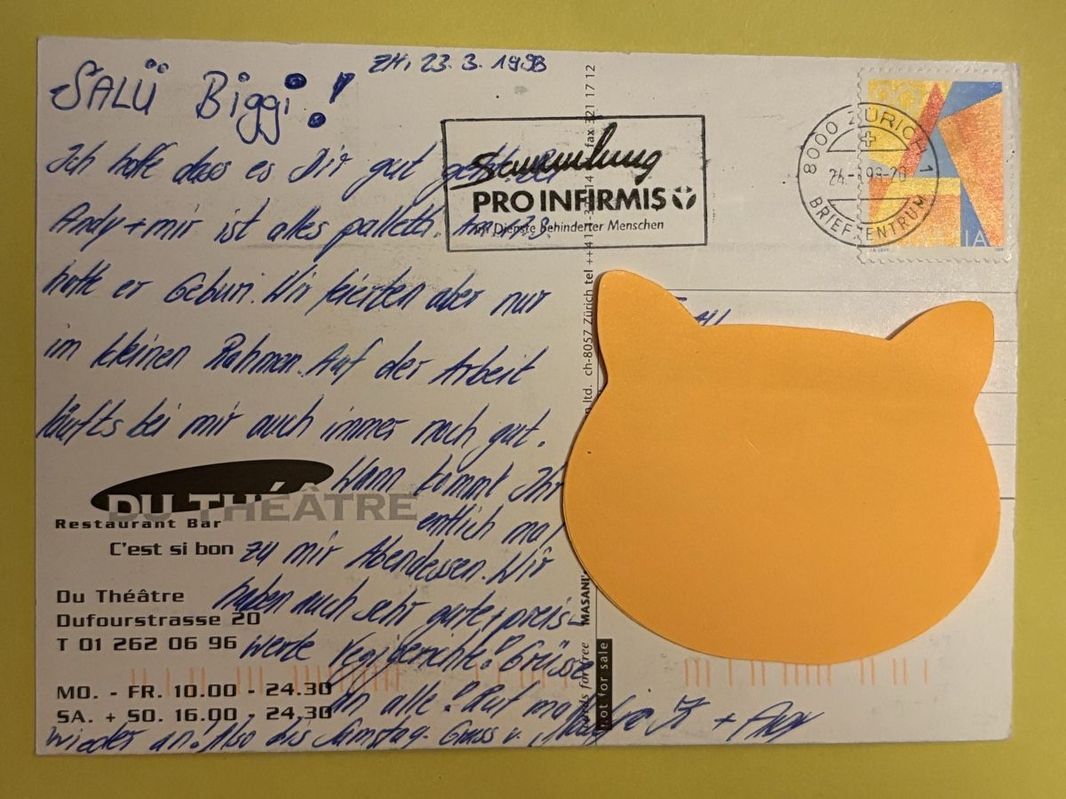 Cartoline postali: AK mit Kunst von Donatelli – Usato da Rümlang venduto da Kartenpost1 1