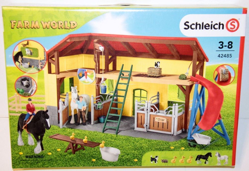 Figurine Schleich Farmer - Fermier à Chemise Rouge - Référence 1D1456 - 13412 - Occasion