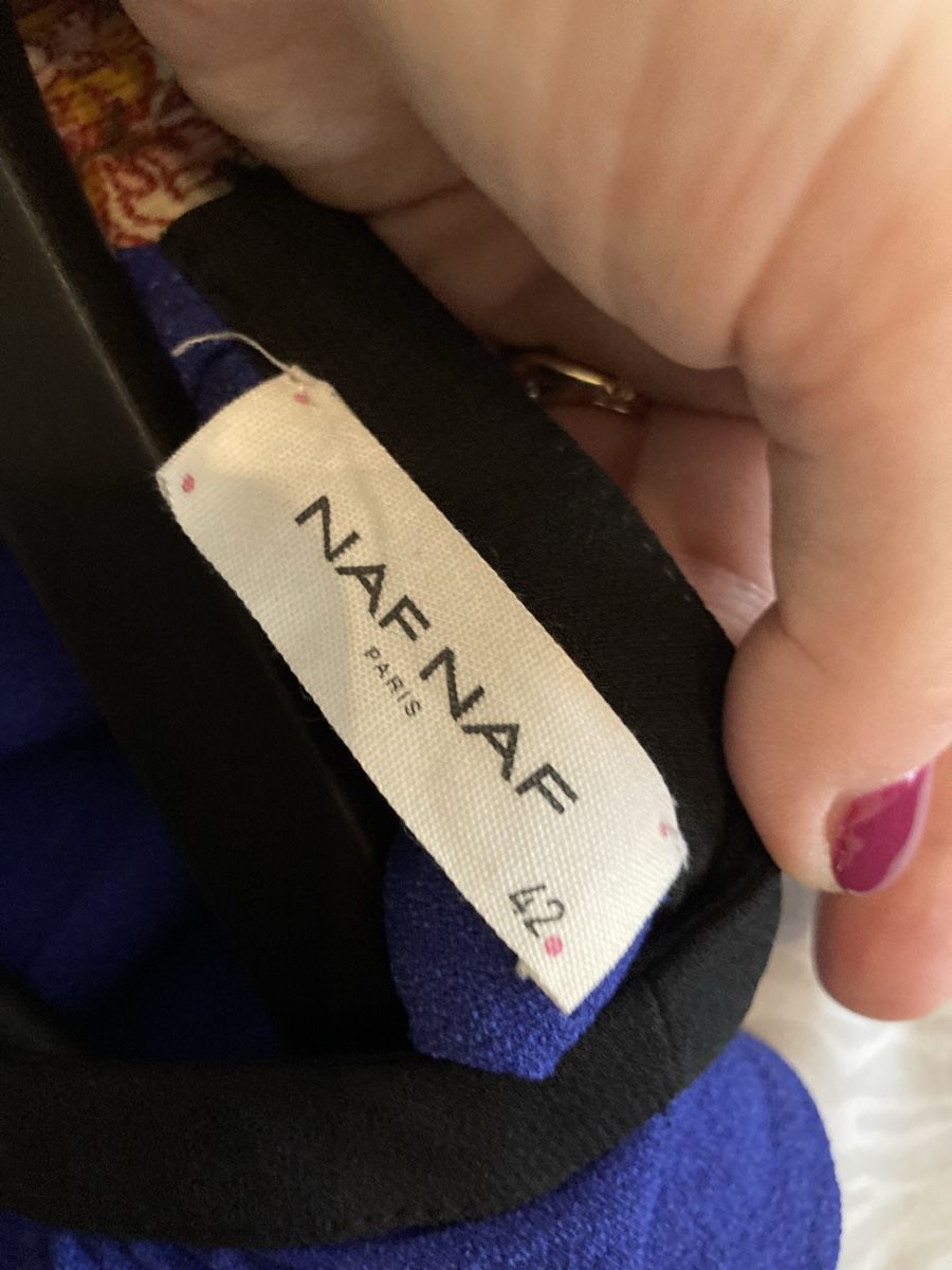 Nafnaf Vestiti: Naf Naf Robe bleu marine T42 – Nuovo (secondo la descrizione) da Bremgarten b. Bern venduto da nathalie83 1