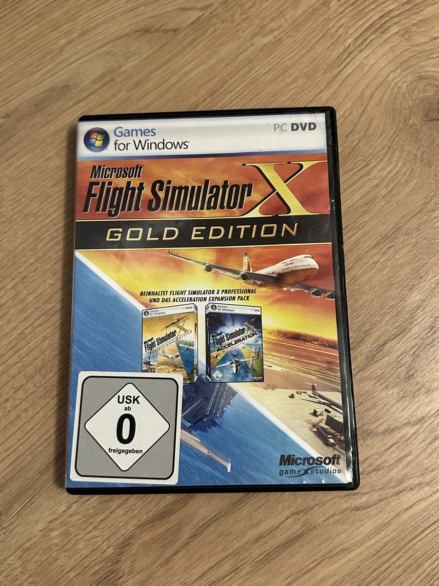 Microsoft Giochi: Microsoft Flight Simulator X Gold Edition & Addons – Usato da Rosshäusern venduto da maexuu 2