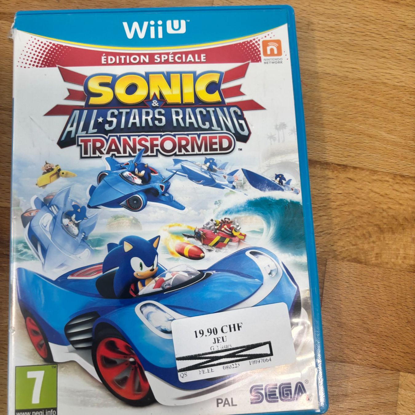 Giochi: Sonic All-Stars Racing Transformed - Wii U – Usato da Lausanne venduto da Korner-Cash