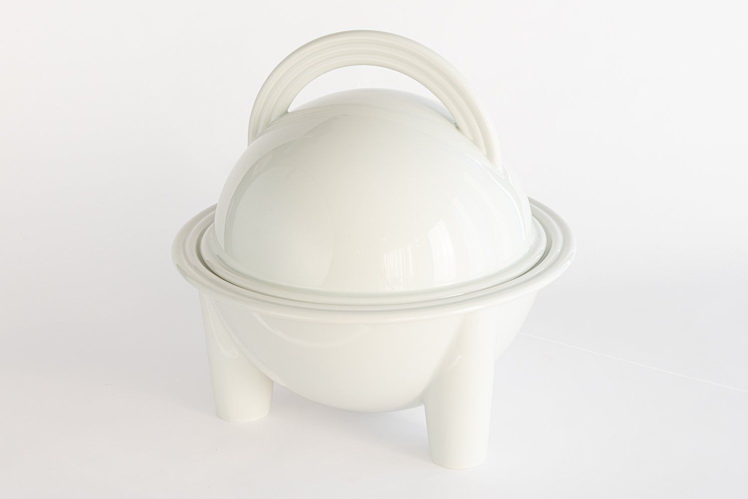 Rosenthal Ciotole: Rosenthal Cupola Suppenterrine mit Deckel weiss – Nuovo (secondo la descrizione) da Oberkirch LU venduto da keyshop1