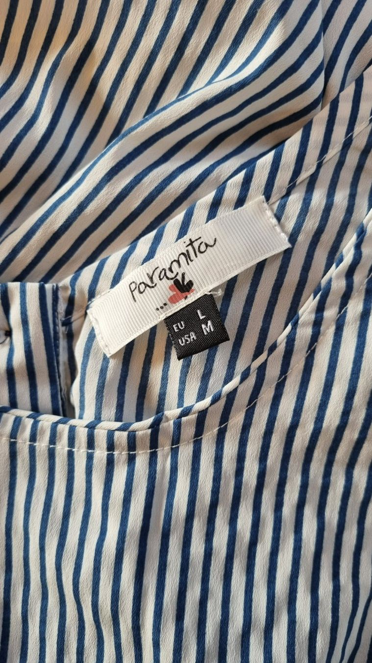 Kleider: Paramita Kleid blau gestreift Grösse M/L – Gebraucht aus Wohlen AG von stephanieAG 3