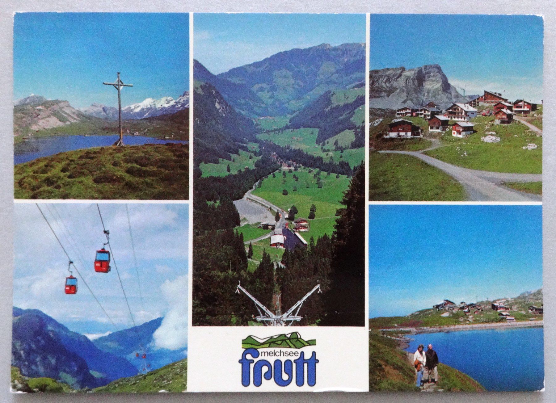 Ansichtskarten: Melchsee-Frutt 1920 m ü.M. – Gebraucht aus Fétigny von Billy2miny