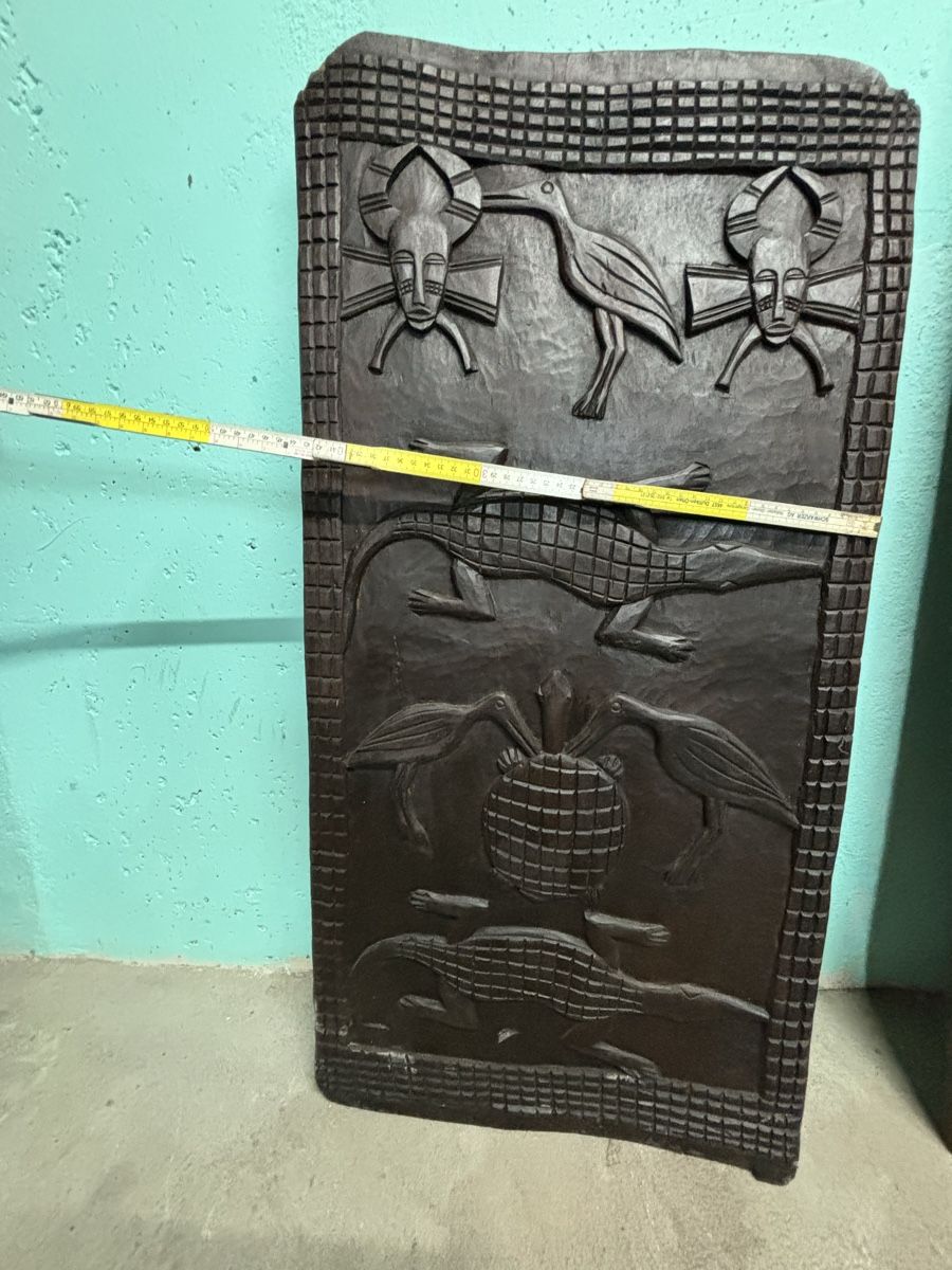 Sculture & Statue: Afrikanische Wandbilder – Usato da Wettingen venduto da suk_p9mv 5