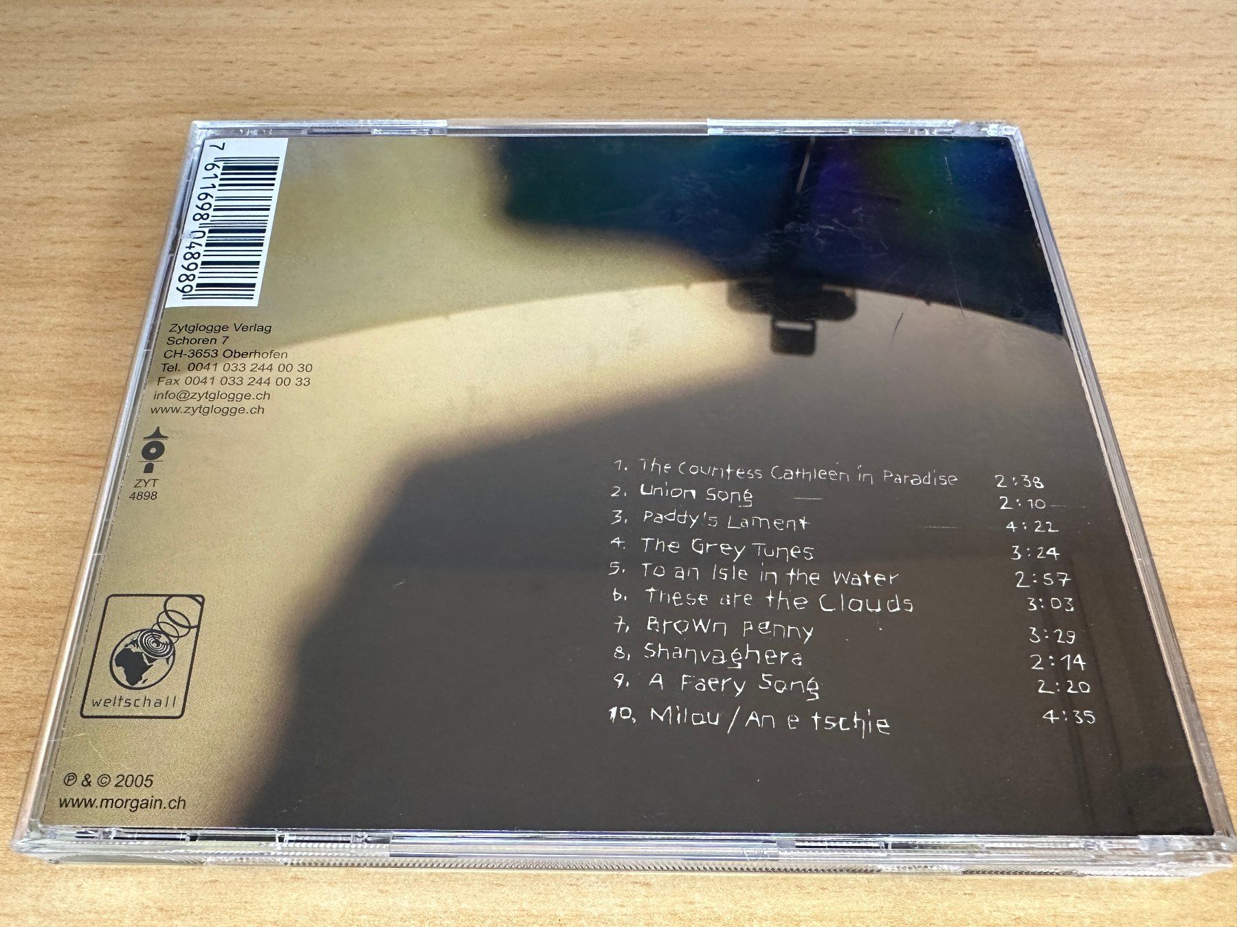 CD: Morgain – Shy One – Usato da Rikon im Tösstal venduto da Alpenmutz 1