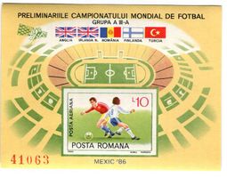 Block "Fussball". Rumänien