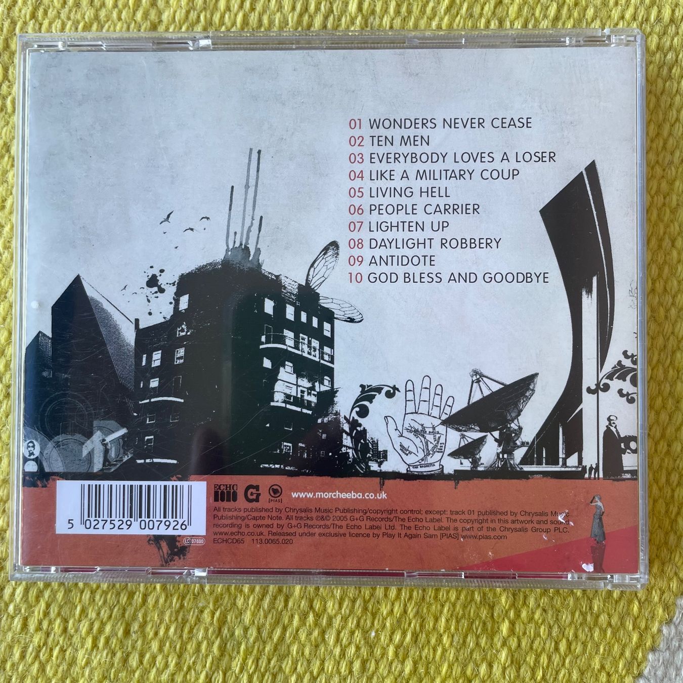 CDs: MORCHEEBA-THE ANTIDOTE – Gebraucht aus Rorschacherberg von CD-Roli 1