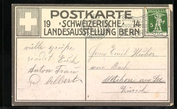 Cartes postales: Bern, Schweizerische Landesausstellung 1 – D'occasion à Berlin par bartko-reher 1