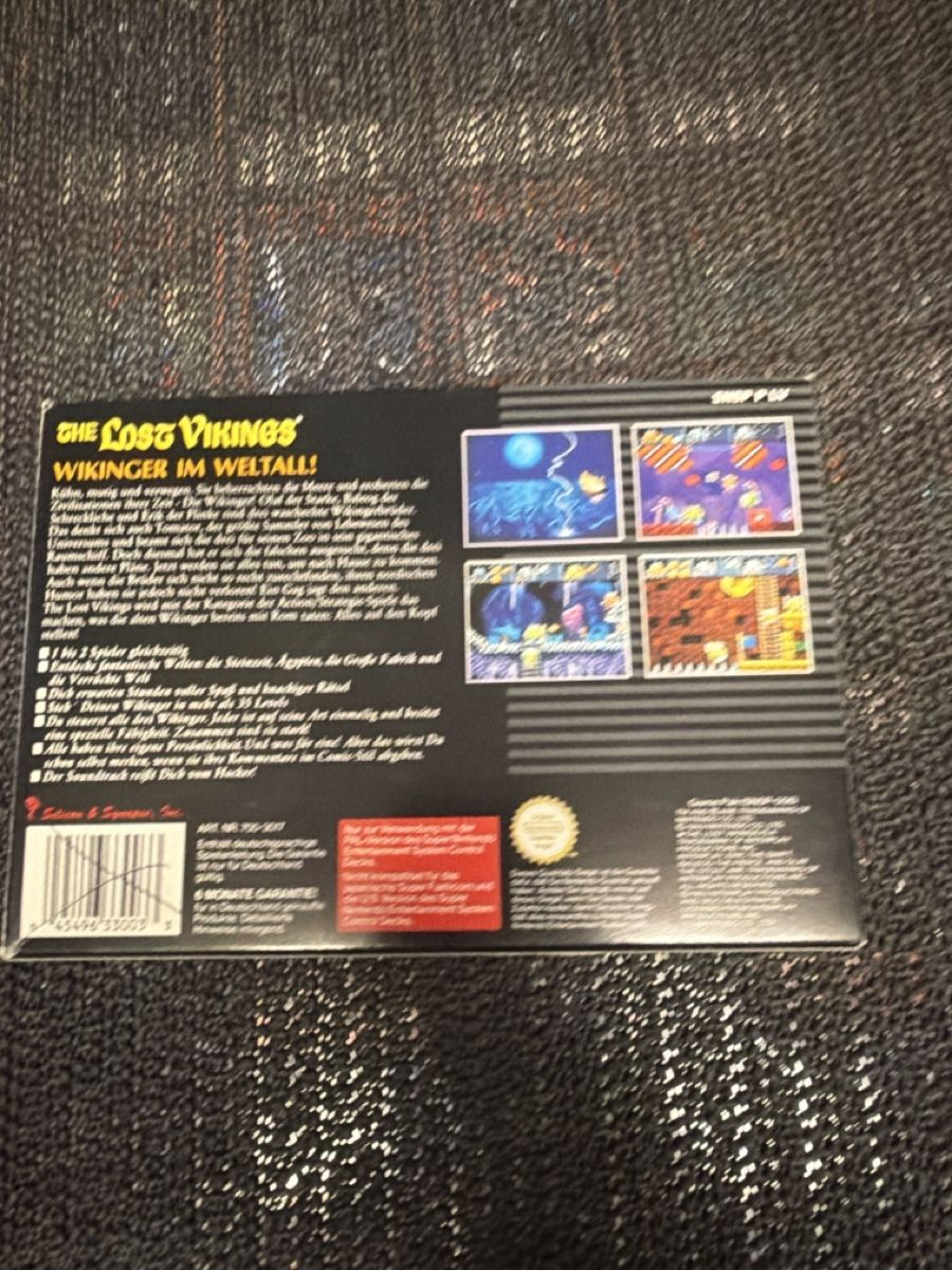 Nintendo Jeux: The Lost Vikings Super Nintendo PAL Version  – D'occasion à Bülach par ran_kqm8 1