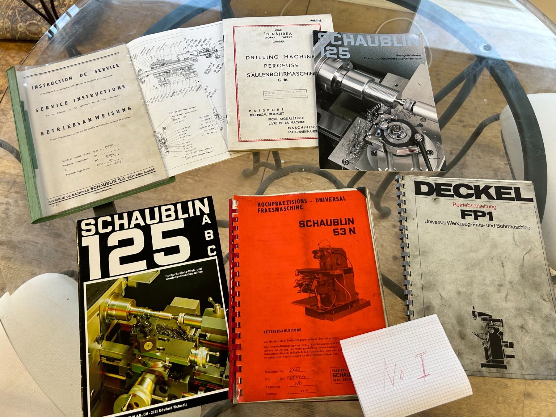 Alle Maschinen: Schaublin / Deckel – Gebraucht aus Münchenstein von fransch 1