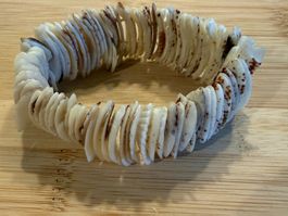 Modeschmusck Armband Muscheln weiss braun guter Zustand