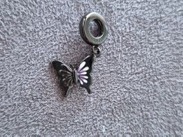 Charm Schmetterling schwarz +Garantie