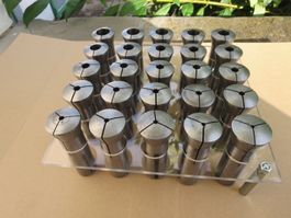 Spannzangen Set P25 für Schaublin 53 Fräsmaschine Art.1019