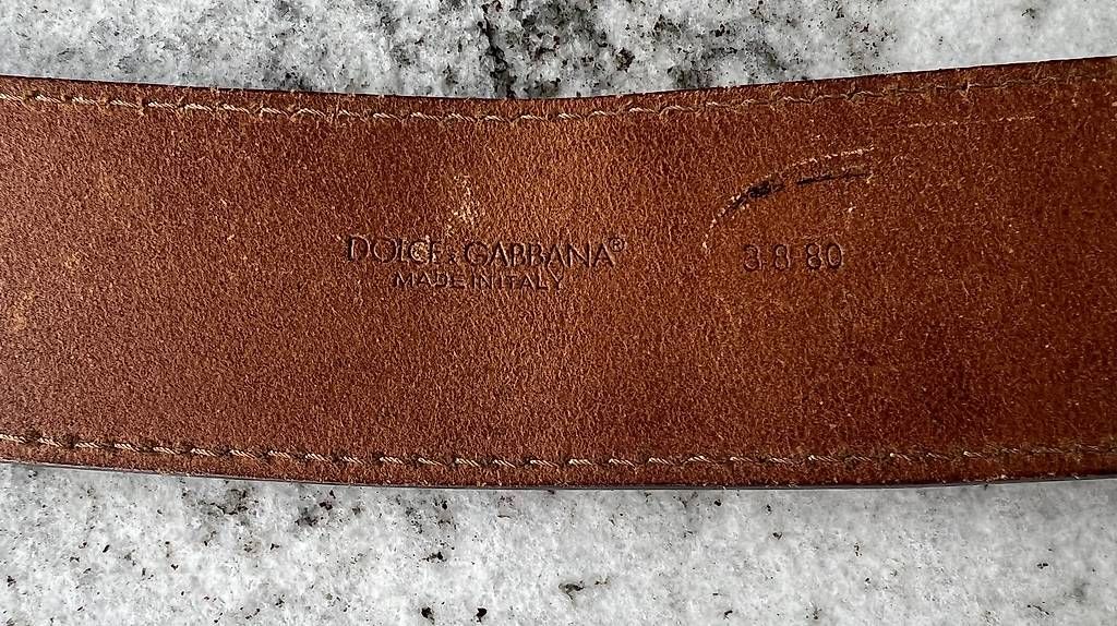 Cinture: DOLCE & GABBANA - Gurt – Usato da Zürich venduto da JustynaB 2