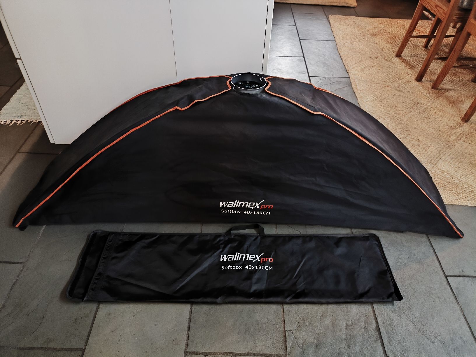 Walimex Flash: 2x Walimex Pro Softbox 40x180 – Usato da Scuol venduto da Pisoc2019 1