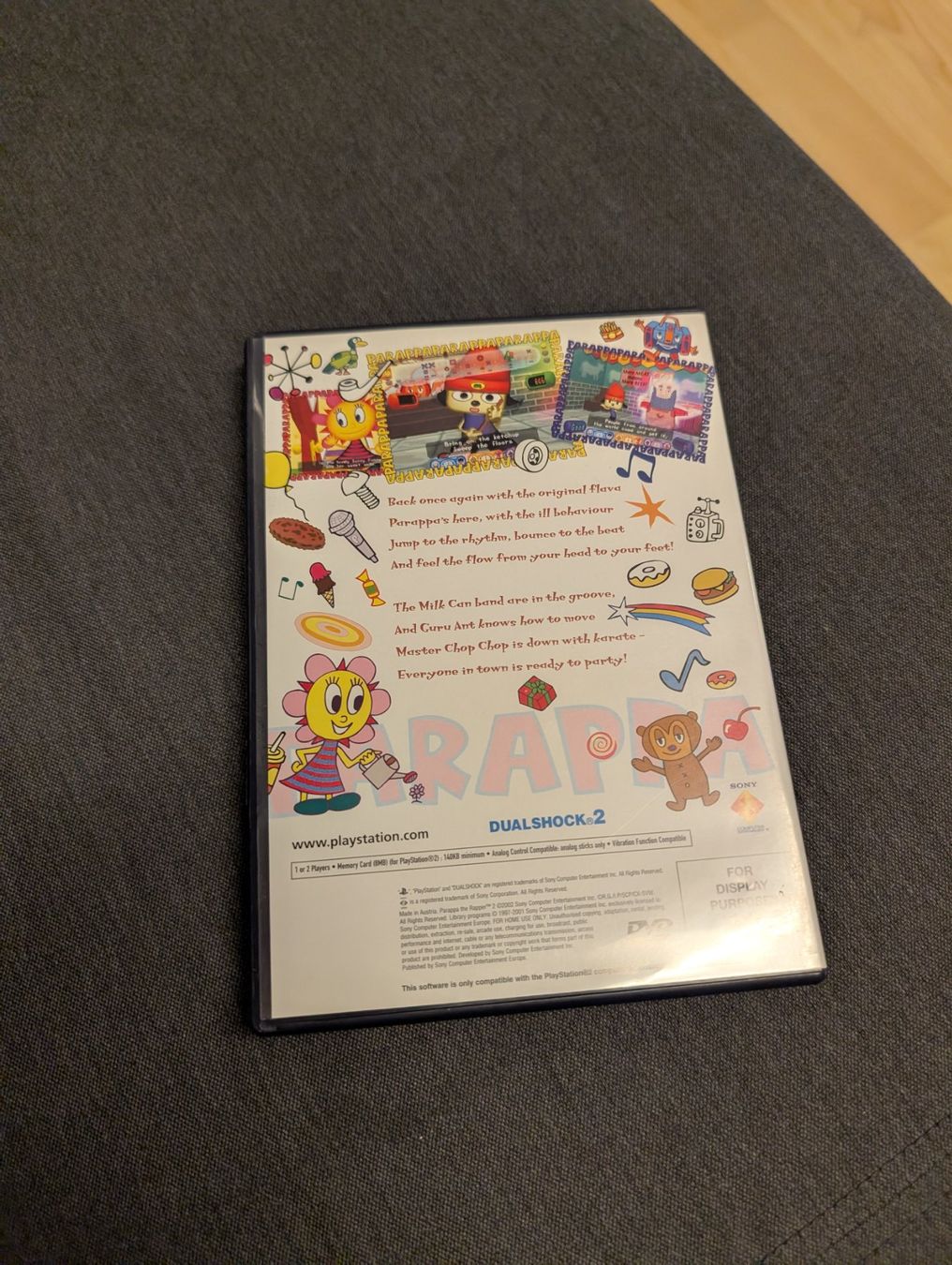 Jeux: Parappa the rapper 2 Sony playstation 2 – D'occasion à Giubiasco par Ticinerd 1