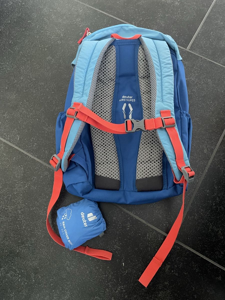 Deuter Borse & Zaini: Deuter Junior 18l Kinder Rucksack inkl. Regenhülle – Usato da Wegenstetten venduto da Marcus2222 2