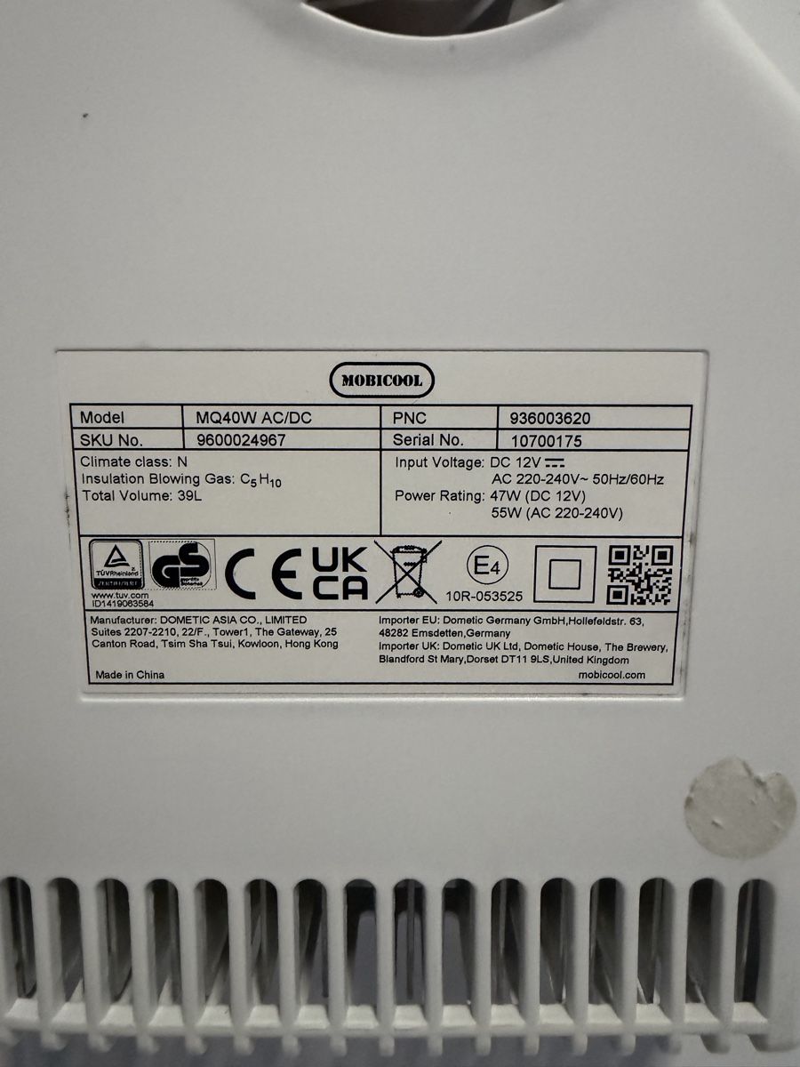 Mobicool Frigoriferi & Refrigeratori: Mobicool Kühlbox 39Liter! AC/DC 12V/230V – Usato da Fislisbach venduto da PR-Trade 3
