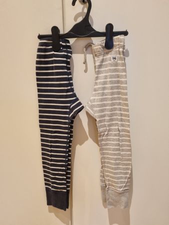 zwei Rippen Jerseyhose von Polarn o Pyret, Grösse 104