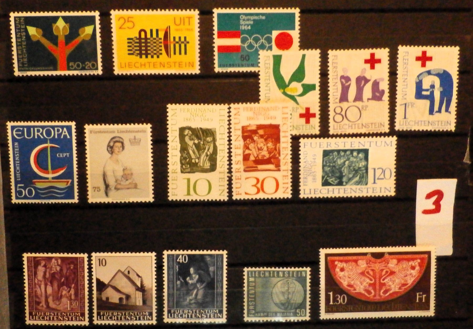 Alle Briefmarken: FL Konvolut ** – Neu (gemäss Beschreibung) aus Kehrsatz von Bernherb2 1