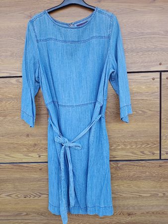 Robe en lyocel / jean clair Violeta by Mango taille L