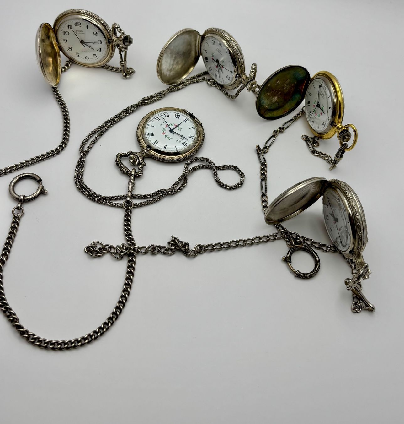 Orologi: MEGA 5STK TASCHENUHREN FERO FELDMANN – Difettoso da Rorschach venduto da ZeitWerk.10